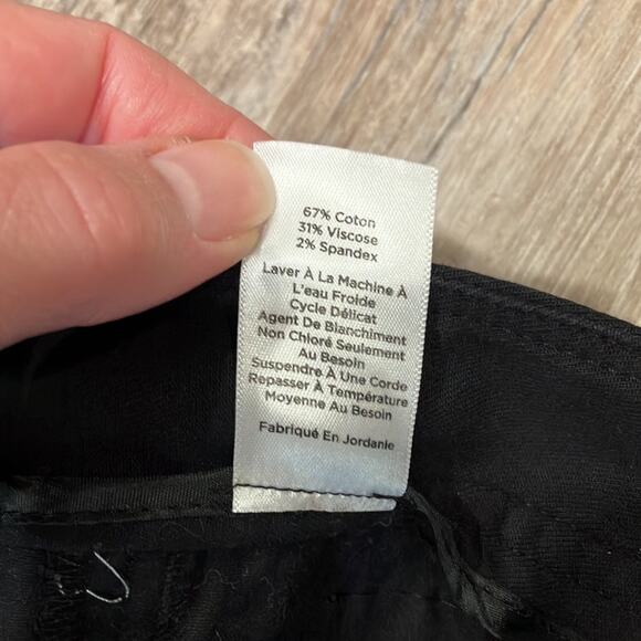 TALBOTS Black Straight Leg Trouser Pants Size 14 - Picture 5 of 10